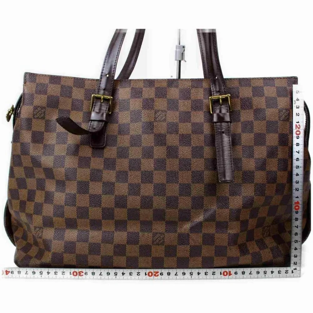 Louis Vuitton Damier Ebene Chelsea Zip Tote 860978